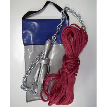 Folding Anchor Kit in Bag 1.5kg Folding Anchor Kit in Bag 1.5kg